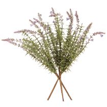 Artikel Lavendel konstgjorda örter på stam med 7 grenar 40cm 3st