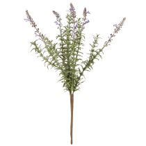 Artikel Lavendel konstgjorda örter på stam med 7 grenar 40cm 3st