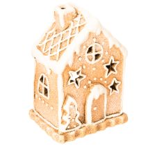 Artikel Pepparkakshusljushållare för stående och dekoration, 13 cm