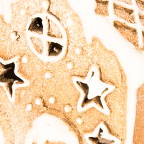 Artikel Pepparkakshusljushållare för stående och dekoration, 13 cm