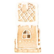 Artikel Pepparkakshusljushållare för stående och dekoration, 13 cm