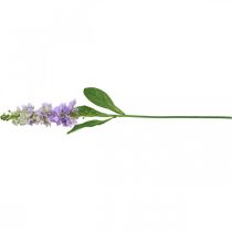 Artikel Levkoje konstgjord blomma lila Konstgjord trädgårdsblomma 78cm