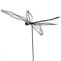 Artikel Dragonfly metall figur blomplugg B28cm 2st