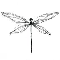Artikel Dragonfly metall figur blomplugg B28cm 2st