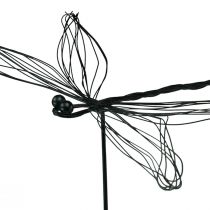 Artikel Dragonfly metall figur blomplugg B28cm 2st