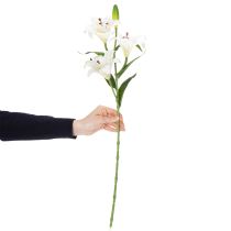 Artikel Konstgjord lilja, realistisk replika, hållbar dekoration för vardagsrum, 66 cm, 2 stycken