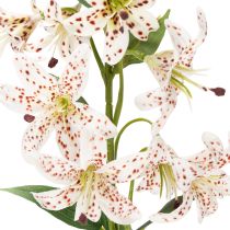 Artikel Konstgjord lilja som blomstjälk för elegant och lättskött dekoration, 82 cm, 2 stycken