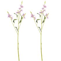 Artikel Triteleia konstgjord blomma för elegant blomsterdekoration i vardagsrum, 110 cm, 2 stycken