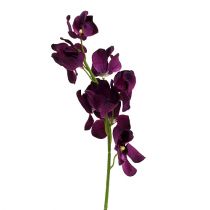 Mokara orkidé lila 50cm konstgjord 6st
