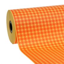 Artikel Manschettpapper 37,5 cm Ljus orange Rut 100m