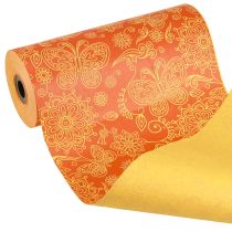 Artikel Manschettpapper Orange Gul Sommartid 25cm 100m
