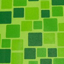Artikel Manschettpapper för blombuketter i mosaikdesign, 25 cm x 100 m