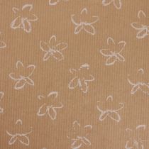 Manschettpapper silkespapper naturliga blommor 25cm 100m