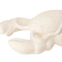 Artikel Maritim Dekor Figur Keramik Hummer Vit 17,5×9×3cm