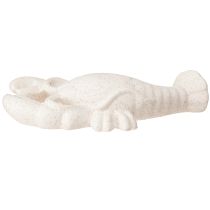 Artikel Maritim Dekor Figur Keramik Hummer Vit 17,5×9×3cm