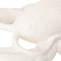 Artikel Maritim Dekoration Keramisk Figur Hummer Vit 26,5×13×5cm