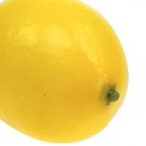 Medelhavet dekorativ citron Konstgjord citron L6,5cm Ø5cm