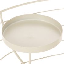 Artikel Rund adventskransljusstake för fyra värmeljus eller ljus, 35 cm
