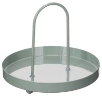 Artikel Dekorativ bricka för användning i köket och för att dekorera matbordet, högt handtag, 18 cm
