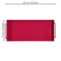 Artikel Bricka med elegant design förvandlar vilket bord som helst till ett snyggt blickfång, 25 cm