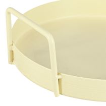 Artikel Rund bricka för matsal, vardagsrum och dekoration, 22 cm