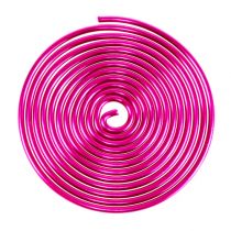 Metallsnigeltråd snigelrosa 2mm 120cm 2st
