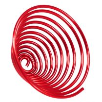 Aluminiumtrådskruv metallskruv röd 2mm 120cm 2st