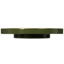 Artikel Dekorativ bricka i grönt med guldkant, modern, 30 cm