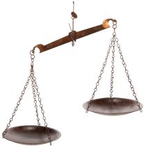 Artikel Skaldekoration i nostalgisk design för kök och vardagsrum, vintagestil, 58 cm