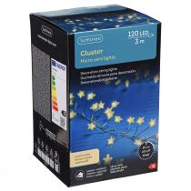 Artikel Micro Cluster LED fairy lights stjärnor 120 LED 300cm