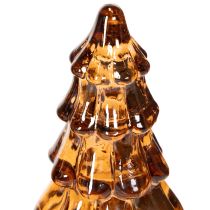Artikel LED-julgransdekoration i glas för inomhusbruk, batteridriven, 13 cm, 2 stycken