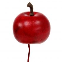 Mini äpplen på tråd Ø3,5cm 48p
