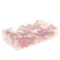 Artikel Mini vårströssel dekoration 2cm rosa assorterad 144 st