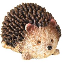 Artikel Mini igelkottdekorationsfigurer höst handmålade 4×2,5×2 cm 6 stycken