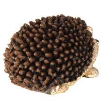 Artikel Mini igelkottdekorationsfigurer höst handmålade 4×2,5×2 cm 6 stycken