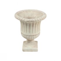 Artikel Mini växtkruka Cup Betong Dekorativ blomkruka Antik H16,5cm