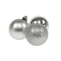 Artikel Mini julkula silver Ø3cm 14 st