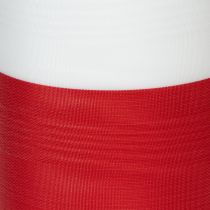 Artikel Moiré kransband, sorgband vitrött, dekorband 150 mm, minnesband fleur, acetattaft 25 m