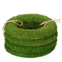 Artikel Mosskrans som en mångsidig bas för kreativa blomster- och dekorationsidéer, 20 cm, 4 stycken