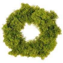 Artikel Konstgjord mosskrans, dekorativ för bord eller dörr, 28 cm