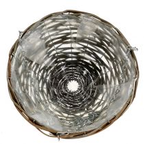 Artikel Korglampa natur Ø30cm