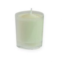 Påfyllningsljus för gravljus vit H5,8cm 20 st