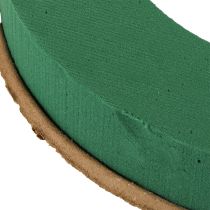 Artikel Våt blommig skumkransbotten av kartong Ø25cm 2 st