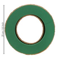 Artikel Våt blommig skumkransbotten av kartong Ø25cm 2 st