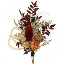 Artikel Naturlig topping gravdekorationer begravningsblomster 3-faldigt blandat 24 st