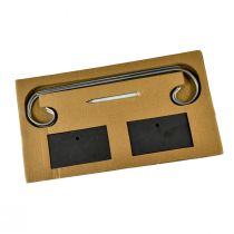 Artikel Naturskifferplattor Pluggväxtskyltar Svart 25cm