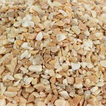 Naturstenar 5mm - 8mm natur/kräm 2kg