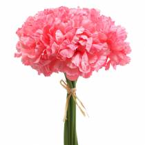 Artikel Konstgjord nejlika Rosa 25cm 7st Konstgjord växt som äkta!