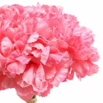 Artikel Konstgjord nejlika Rosa 25cm 7st Konstgjord växt som äkta!