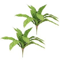 Artikel Bo ormbunke konstgjorda växter i grönt 5,5×22cm 2st